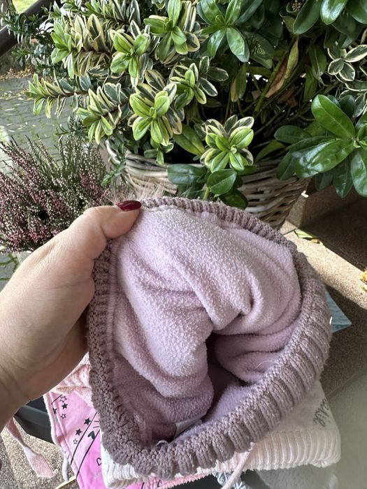 Czapka zimowa dziewczęce