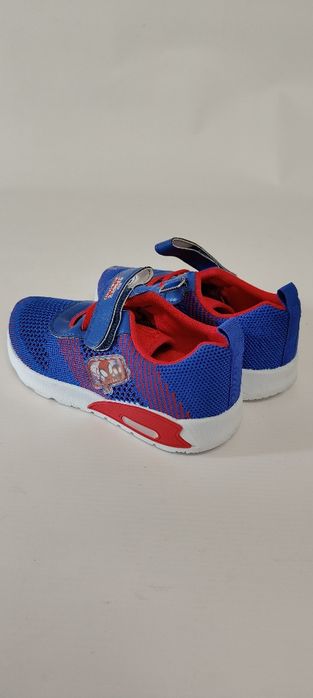 Buty sportowe dziecięce świecące Marvel Spider Friends rozm 28 Niebies