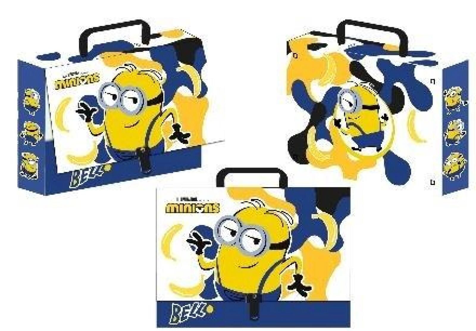 Teczka z rączką walizeczka Minionki Beniamin ,318x257 mm