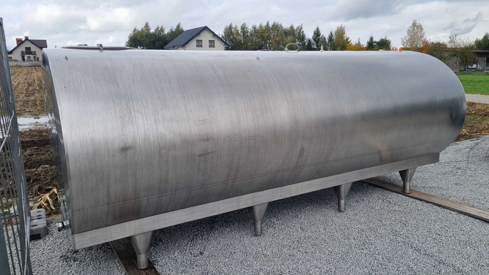 Zbiornik ze stali ko kwasoodpornej nierdzewnej na wodę 8000 litrów