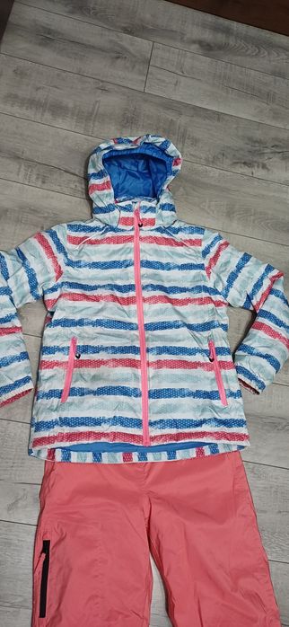Kombinezon narciarski kurtka i spodnie 146-152cm