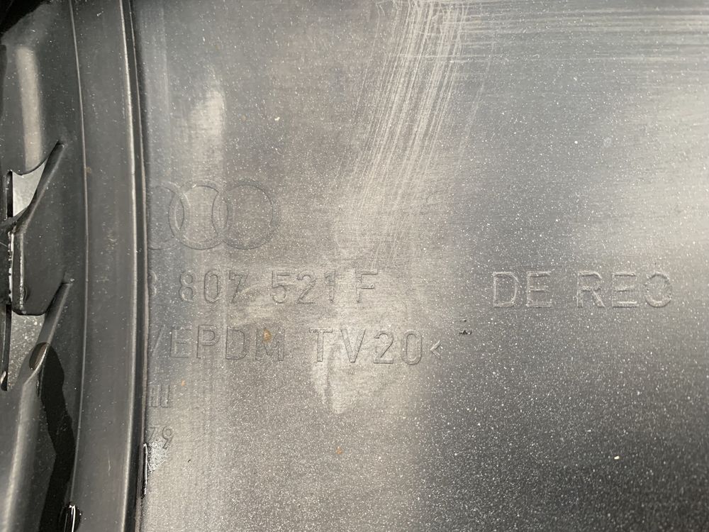 Audi A3 8V3 S-LINE spoiler dokładka dyfuzor tylnego zderzaka