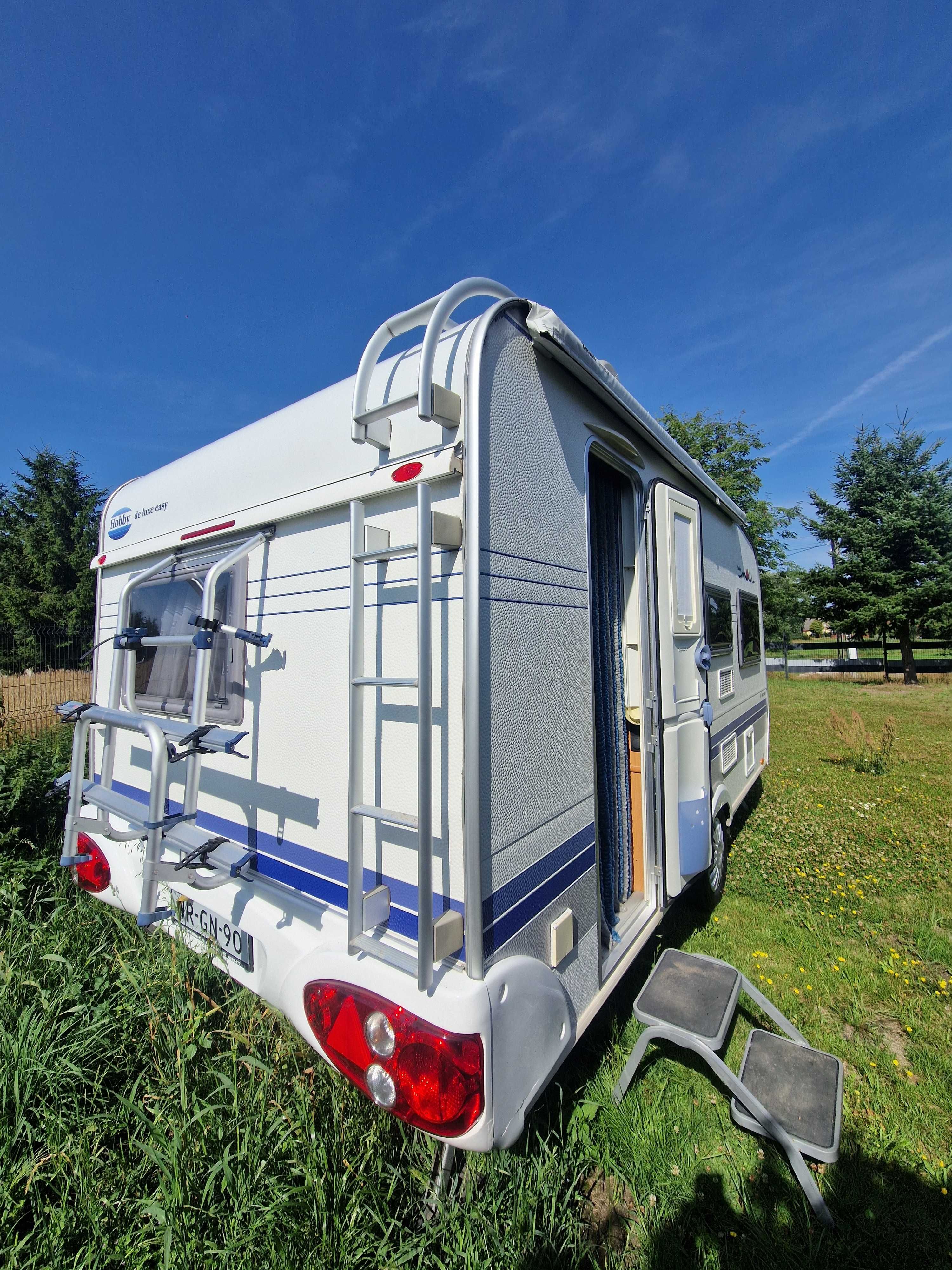 Hobby 440 z 2005r Mover Bojler Markiza Przedsionek Bojler 4 osb
