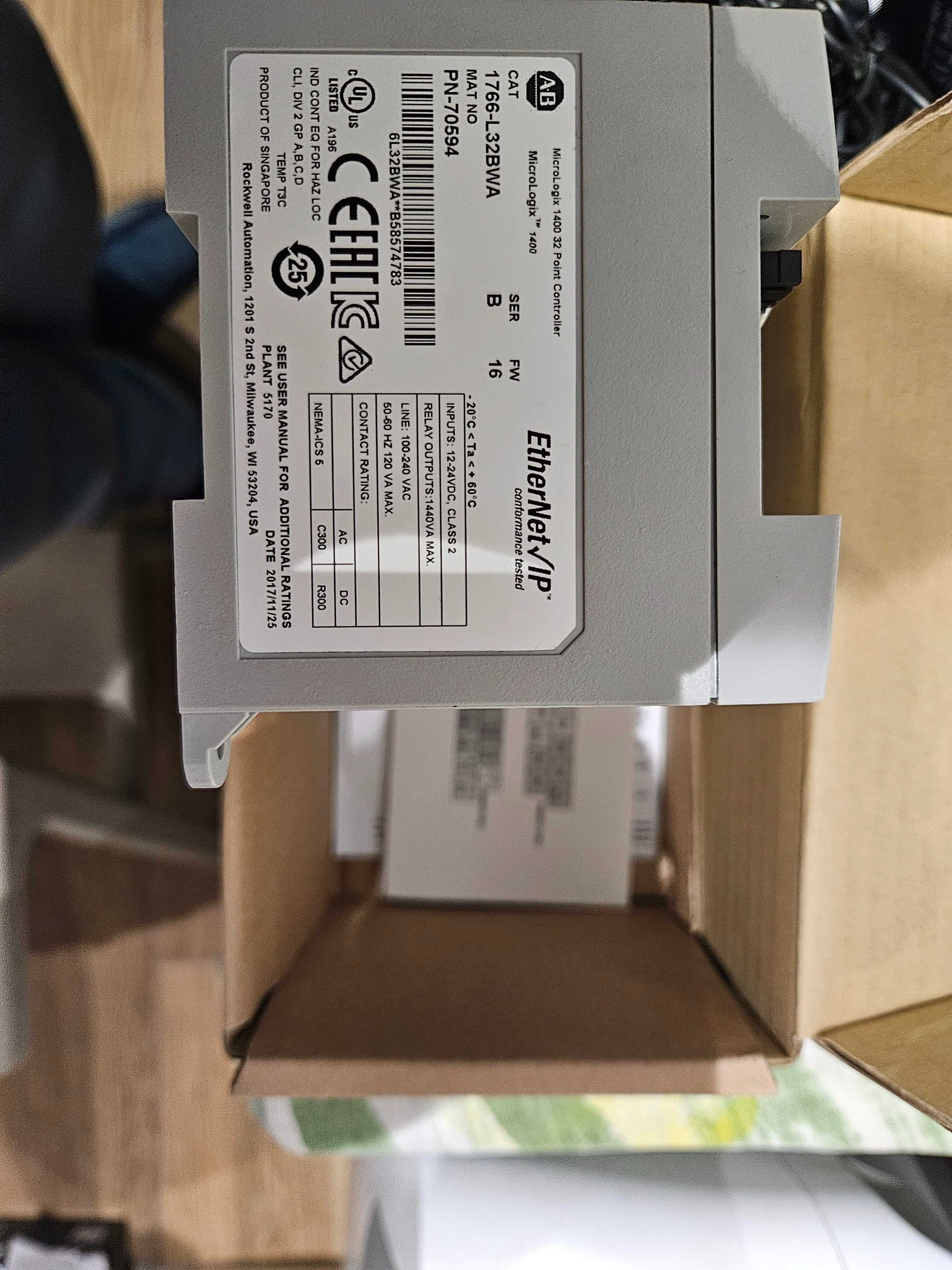 sterownik Allen Bradley micrologix 1400, 1766-L32BWA