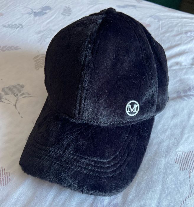 Кепка тепла зимова з хутра Чорний