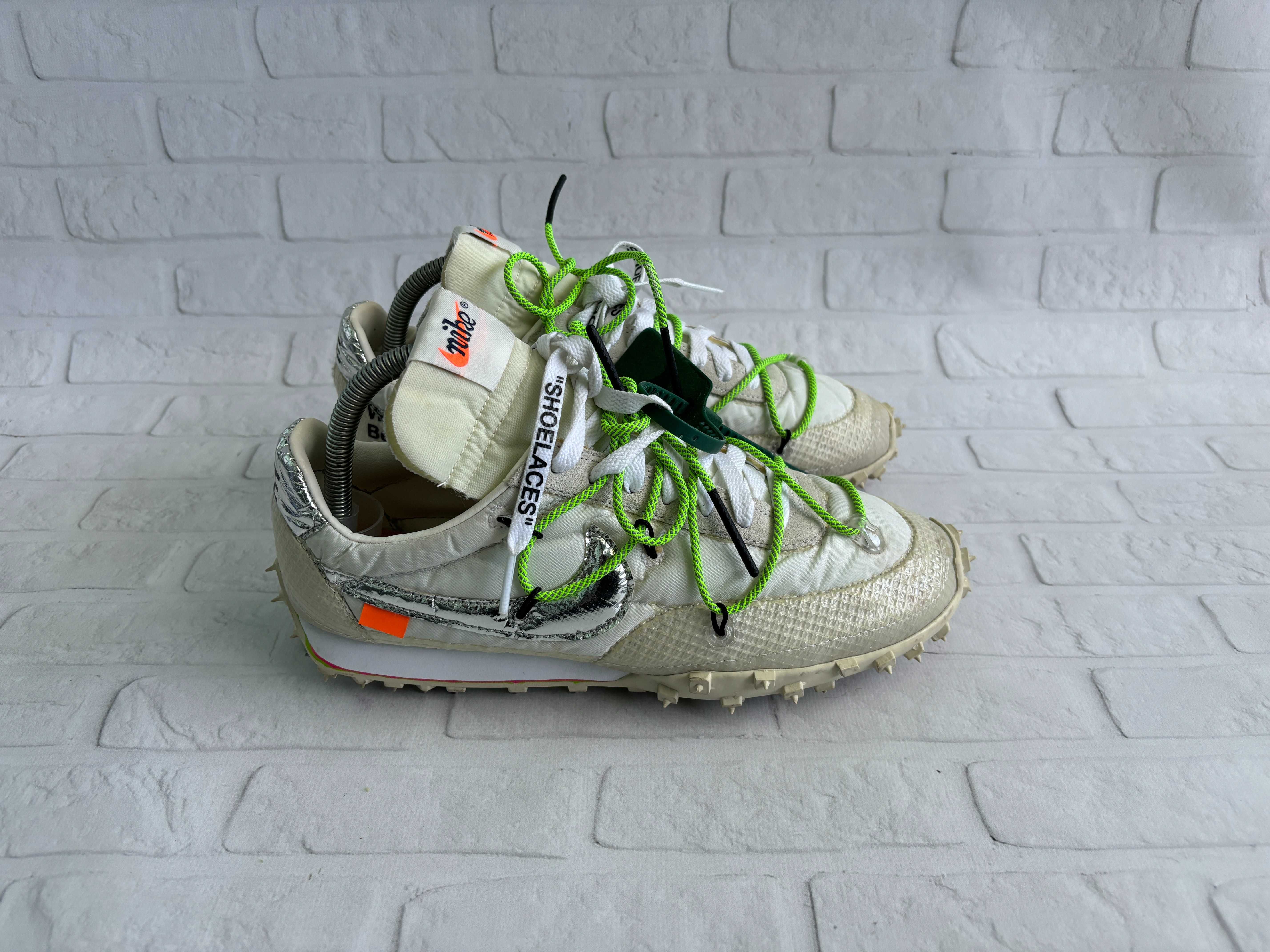 Кроссовки Nike Waffle Racer x Off-White 40 Размер Кросівки Оригинал