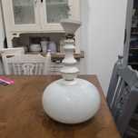 Lampa ceramiczna. Prl.