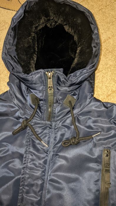 Теплая зимняя куртка-парка TOP GUN N-2B Nylon Jacket (2X/54-56 размер)