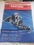 Plakat MISTRZOSTWA EUROPY Karting Bydgoszcz 1977