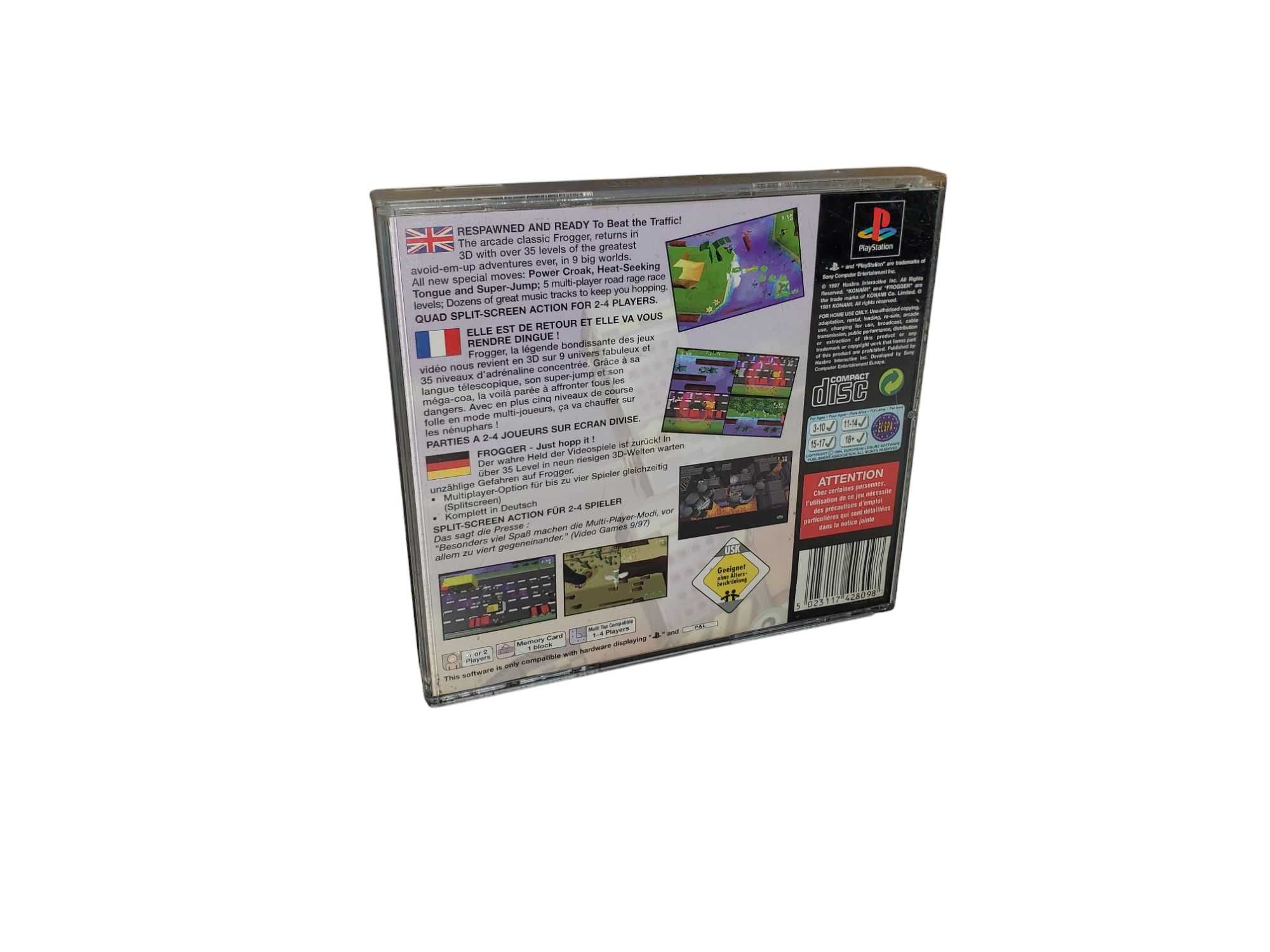 Gra na PSX PS1 Frogger