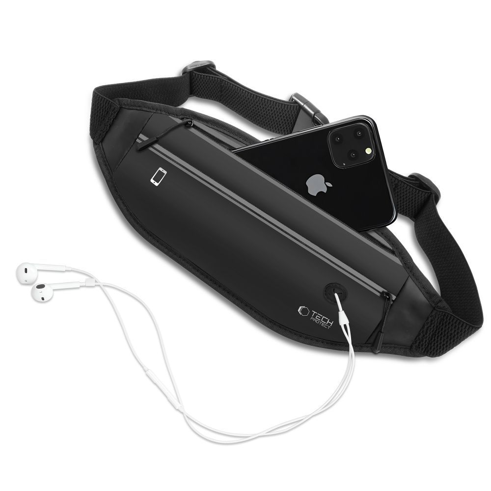 Tech-Protect M7 Universal Sport Waist Bag Black