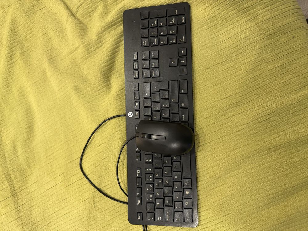 Vendo teclado e rato HP