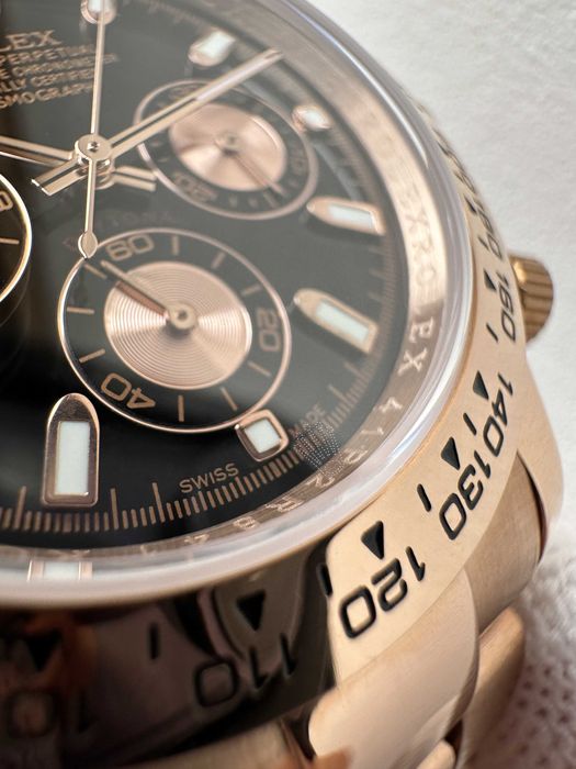 Швейцарские часы Rolex Cosmograph Daytona Gold