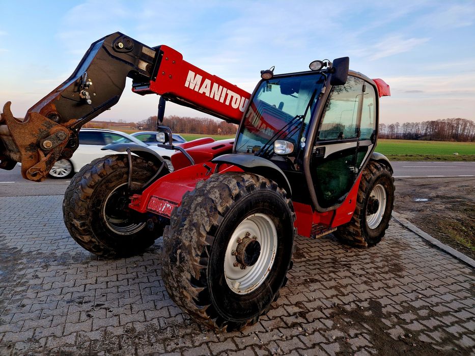 Manitou MLT 735-120 LSU 2010r Bardzo ładny stan Brutto Perkins Jcb