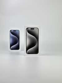 Apple iPhone 15 Pro 256 Gb / Nowy / White Titanium / Gwarancja / Raty