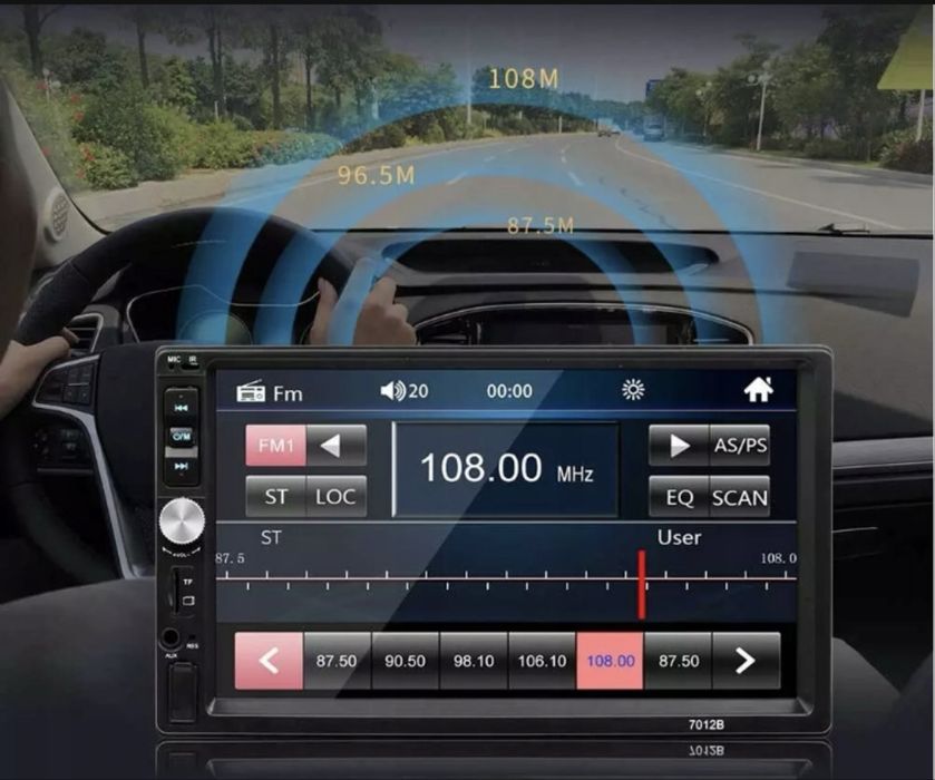 Radio samochodowe uniwersalne dotyk 7 cali 2din