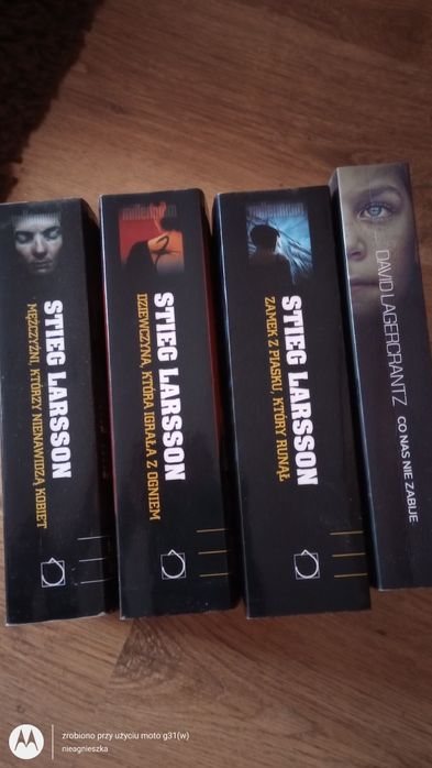 Millenium Stieg Larsson  cztery części