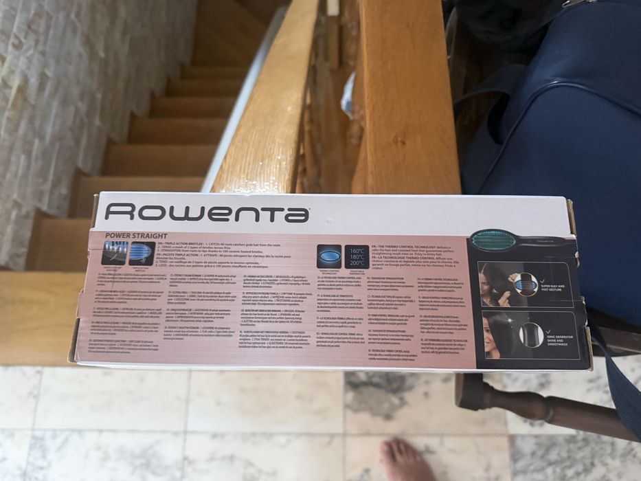 Escova Rowenta  impecavel usada 2 vezes