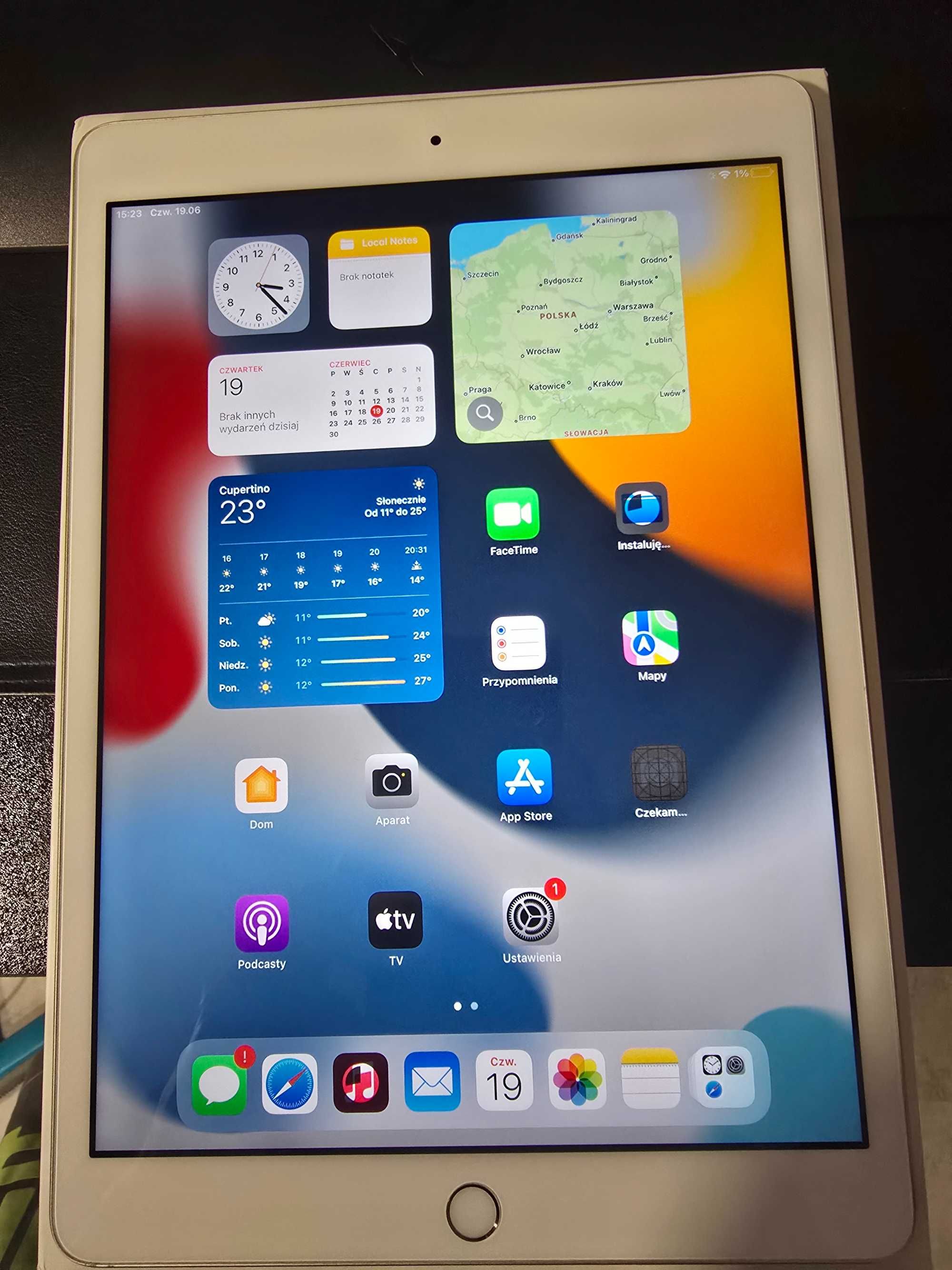 Apple iPad 7gen (10,2", Wi-Fi, 32 GB) - srebrny A2197