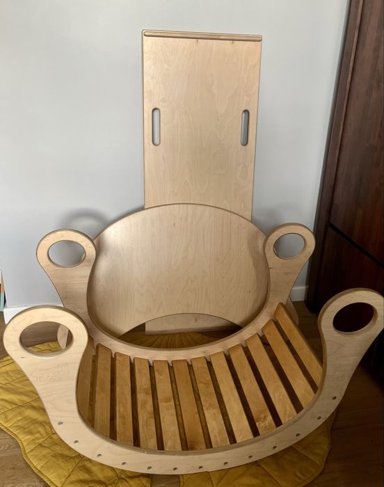 Drewniany Zestaw  Good Wood: Bujak + Drabinka + Blat