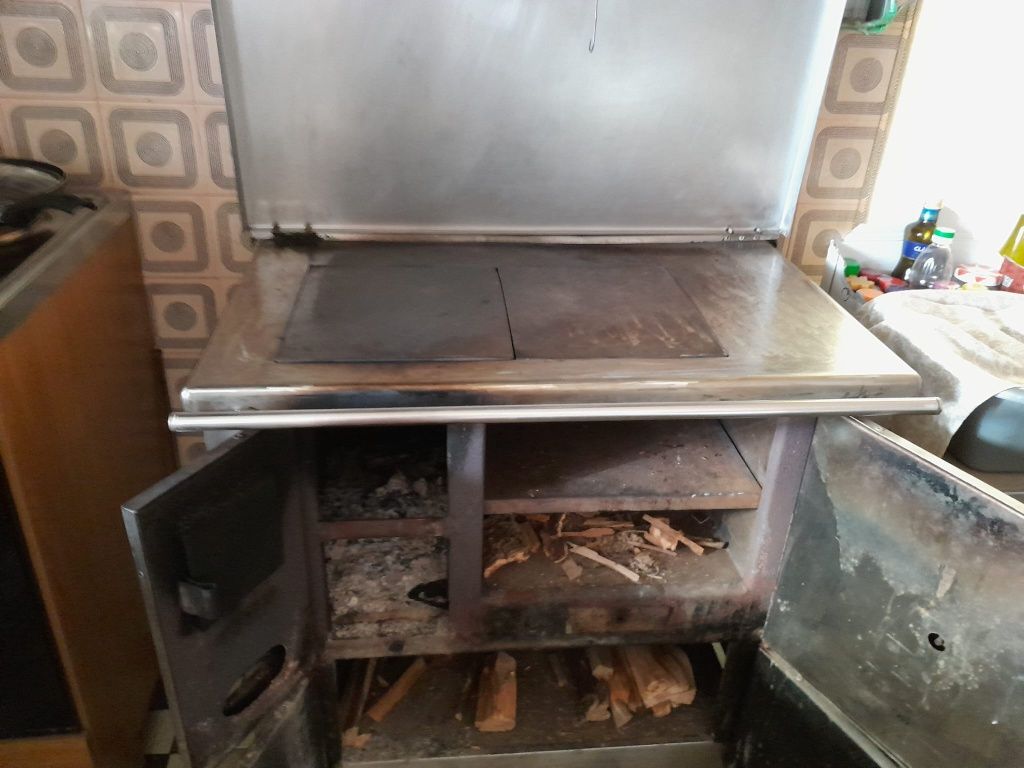Forno a lenha em inox