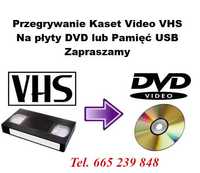 Przegrywanie kaset VHS na płyty DVD