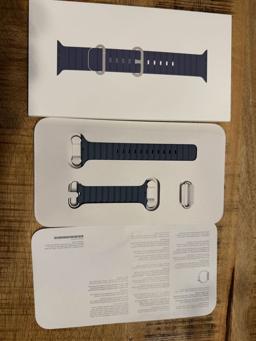 Pasek do Apple Watch Ultra. Ocean - marynarski granat 49 mm. Nowy