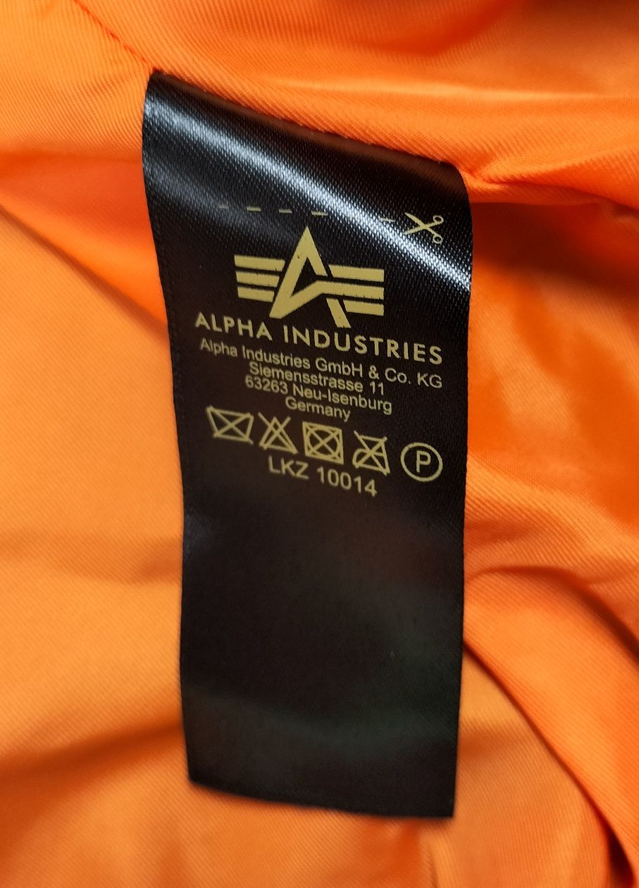 Alpha Industries damska kurtka bomberka fleyers w rozmiarze XS