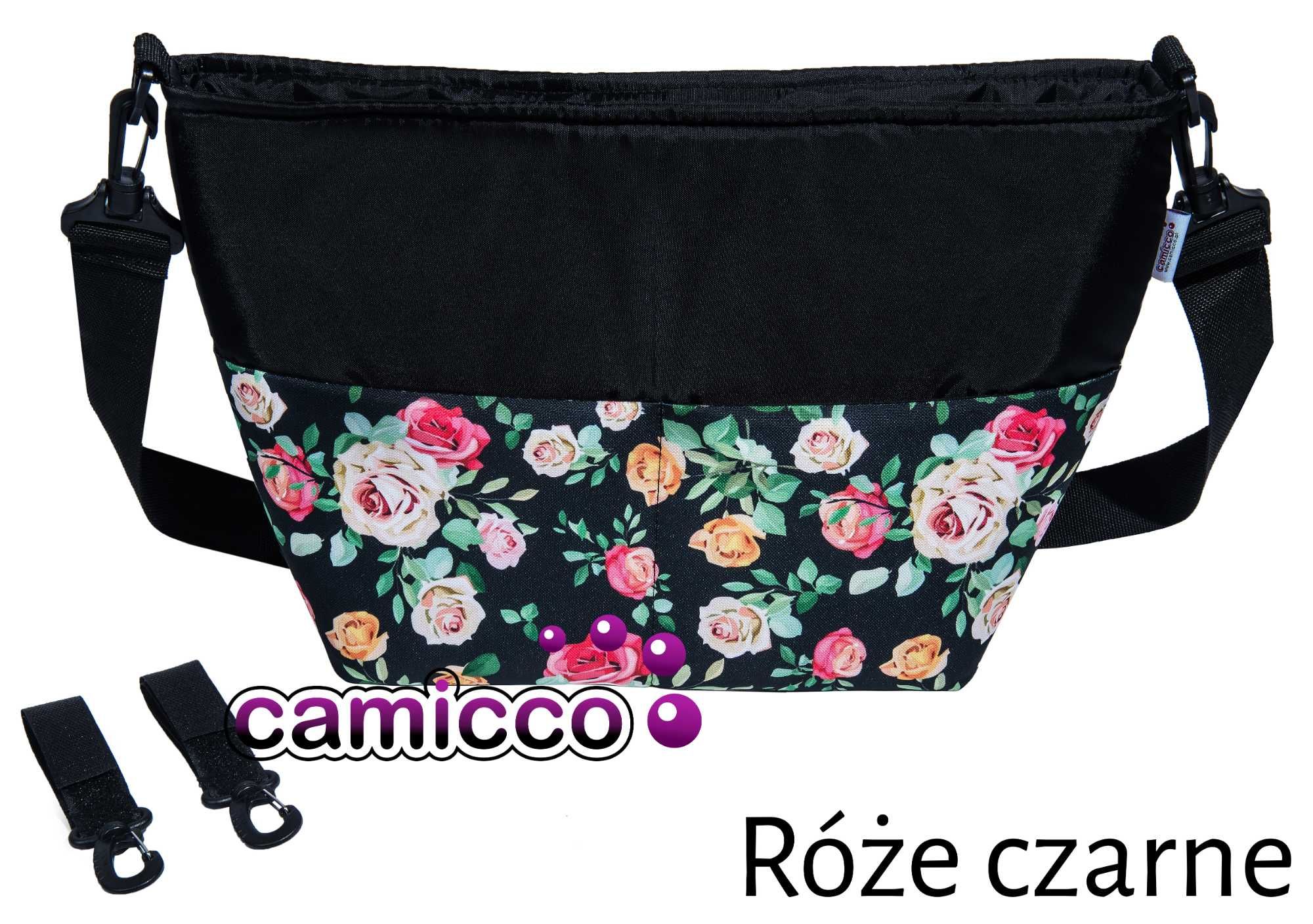 3 TORBA WÓZKA zaczepy torby wózków z odpinanym paskiem spacerówki HIT