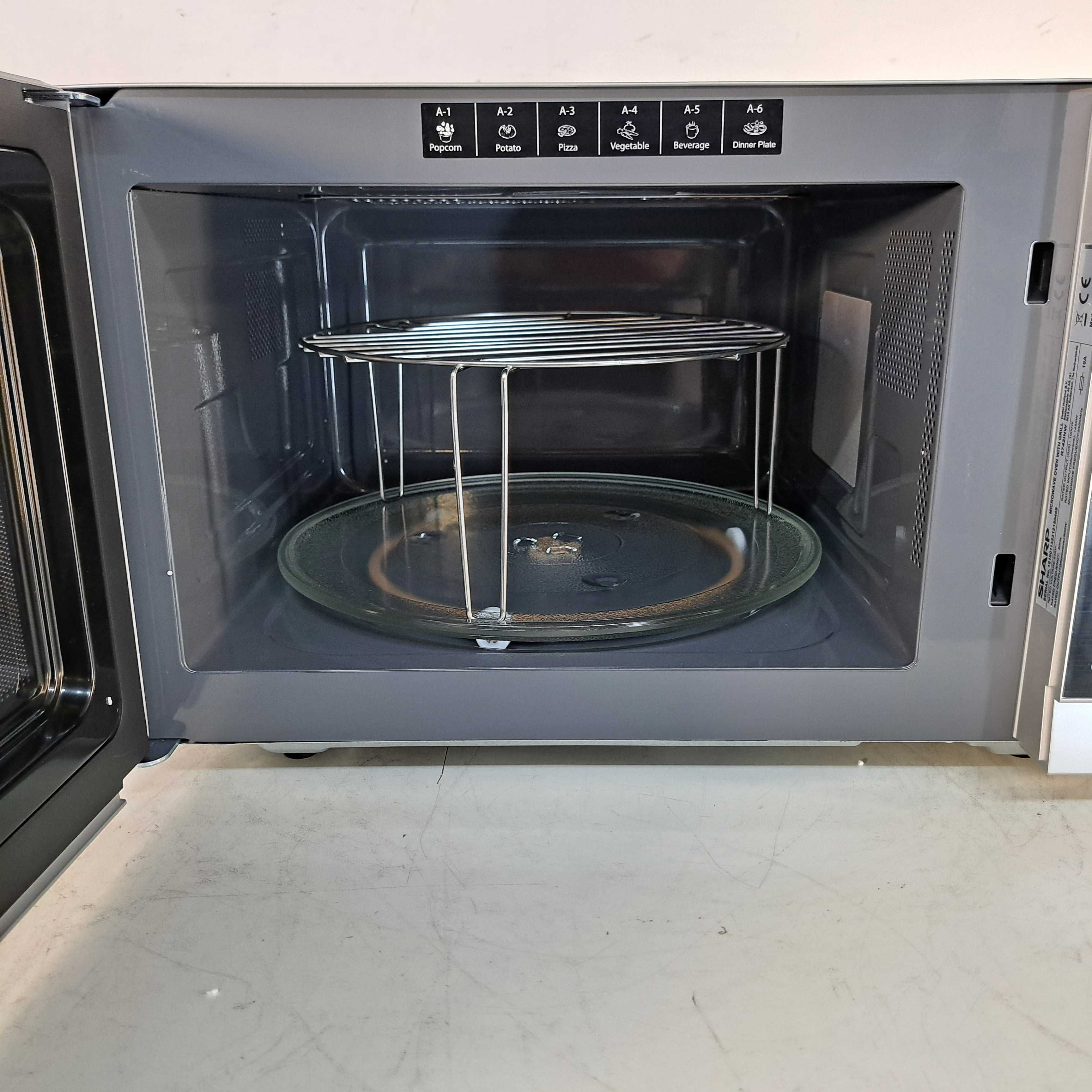 Kuchenka Mikrofalowa Sharp R742INW [2lata-gwar] 25L / 6 programów
