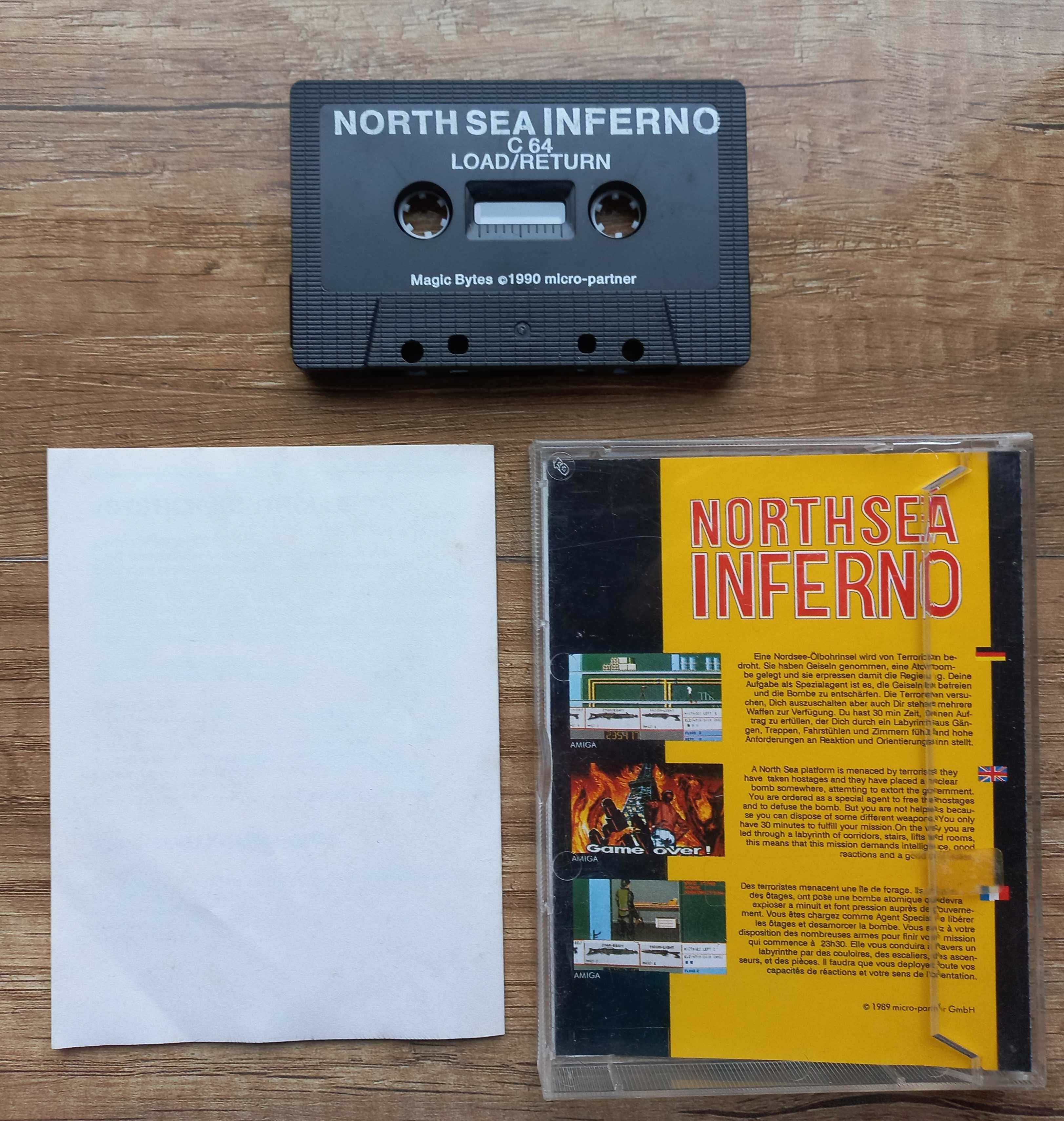 North Sea Inferno prezent Commodore 64 C C64 gra