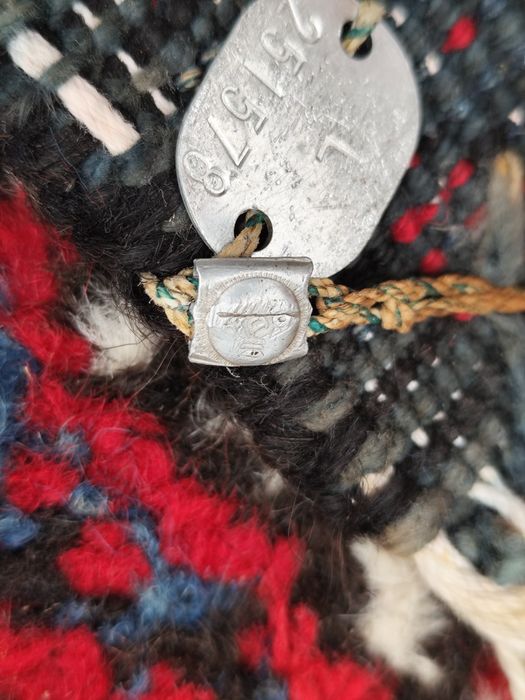 Ręcznie tkany dywan perski z Iranu – z plombą i metką stary, orygina