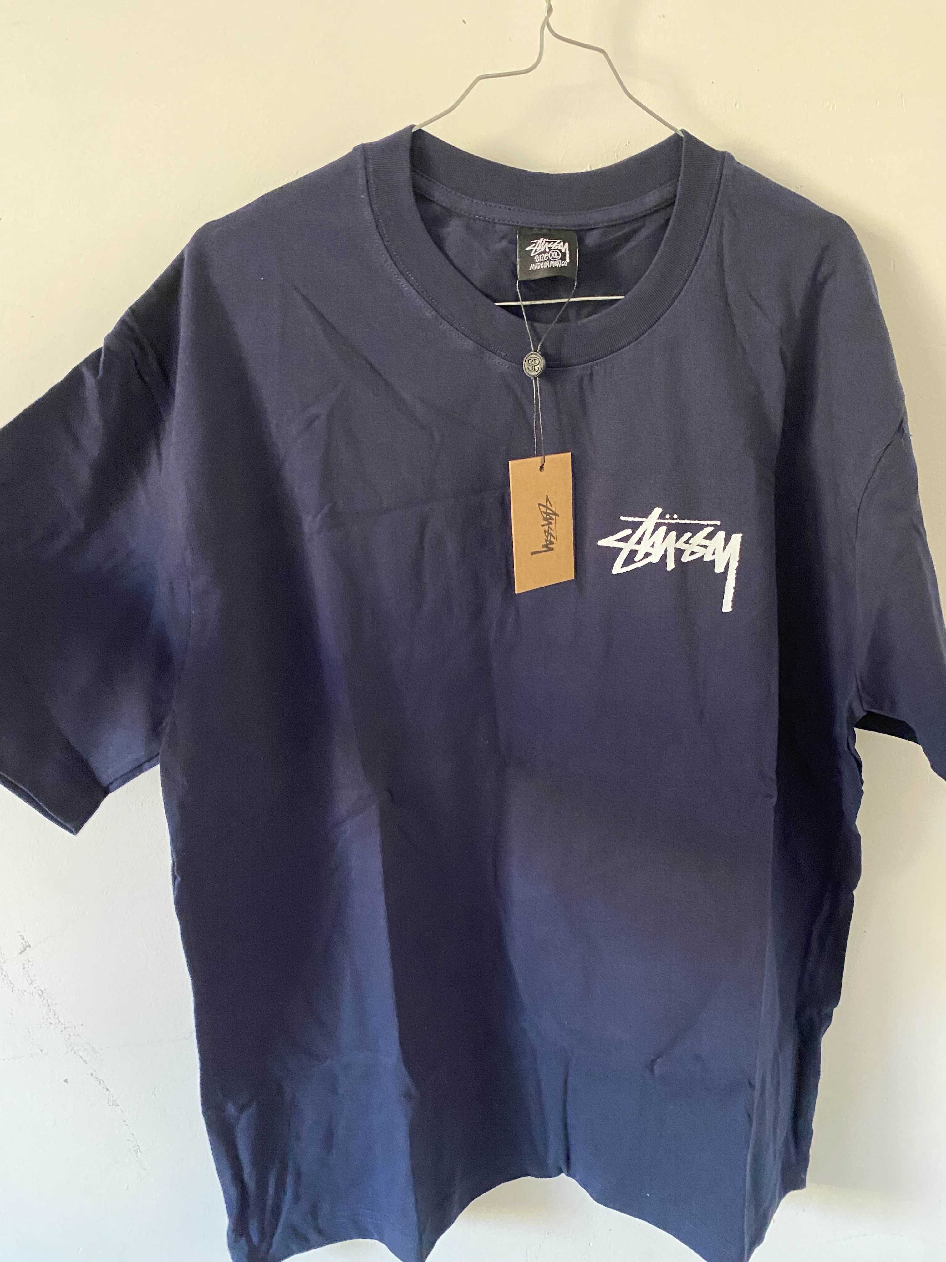 Stüssy Dice Tee Navy | XL | Pigment Dye Classic