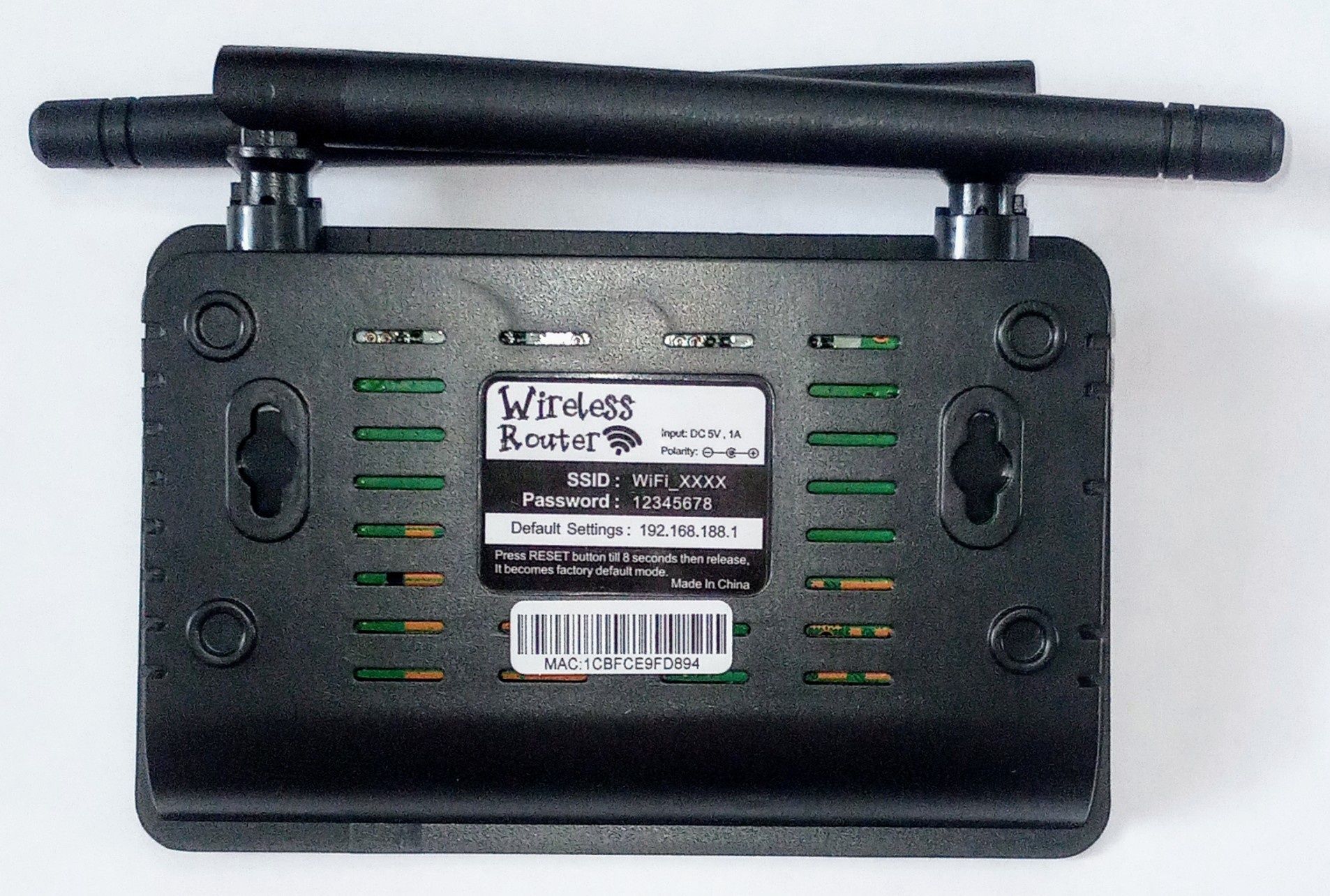 Wi Fi роутер маршрутизатор 2.4Ghz/300 Mbps Wireless N Router. Новый.