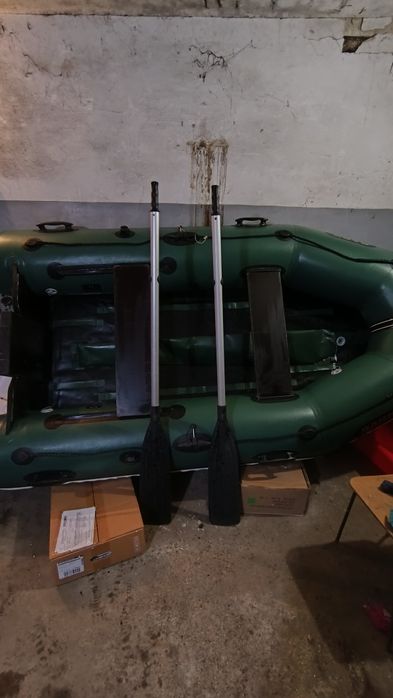 Комплект: лодочный мотор + лодка ПВХ bark 290.