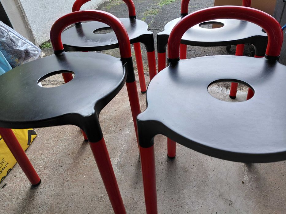 Conjunto de 4 bancos originais cozinha