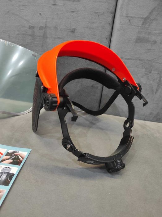 Zestaw ochronny do prac w ogrodzie, koszenia, cięcia piłą + nauszniki