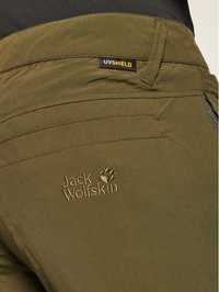 Szorty sportowe Desert Valley  Zielony Regular Fit Jack Wolfskin