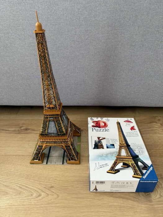 Puzzle 3D wieża Eiffla Ravensburger