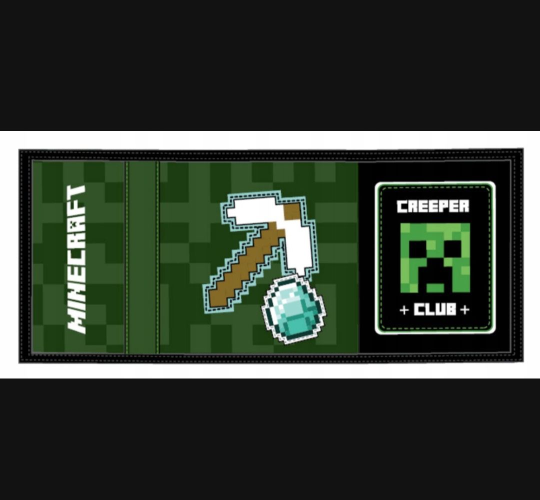 Portfelik Minecraft oprawa: folia