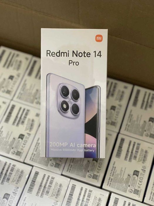 Смартфон Xiaomi Redmi Note 14 Pro 4G 8/256GB Black / Телефон Гарантия