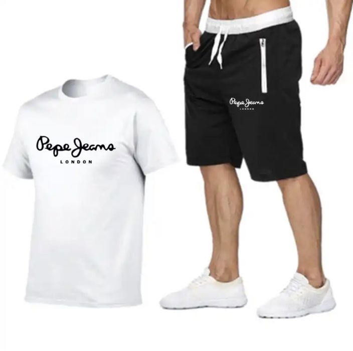 Nowy komplet: t-shirt + spodenki ala Pepe Jeans 2XL
