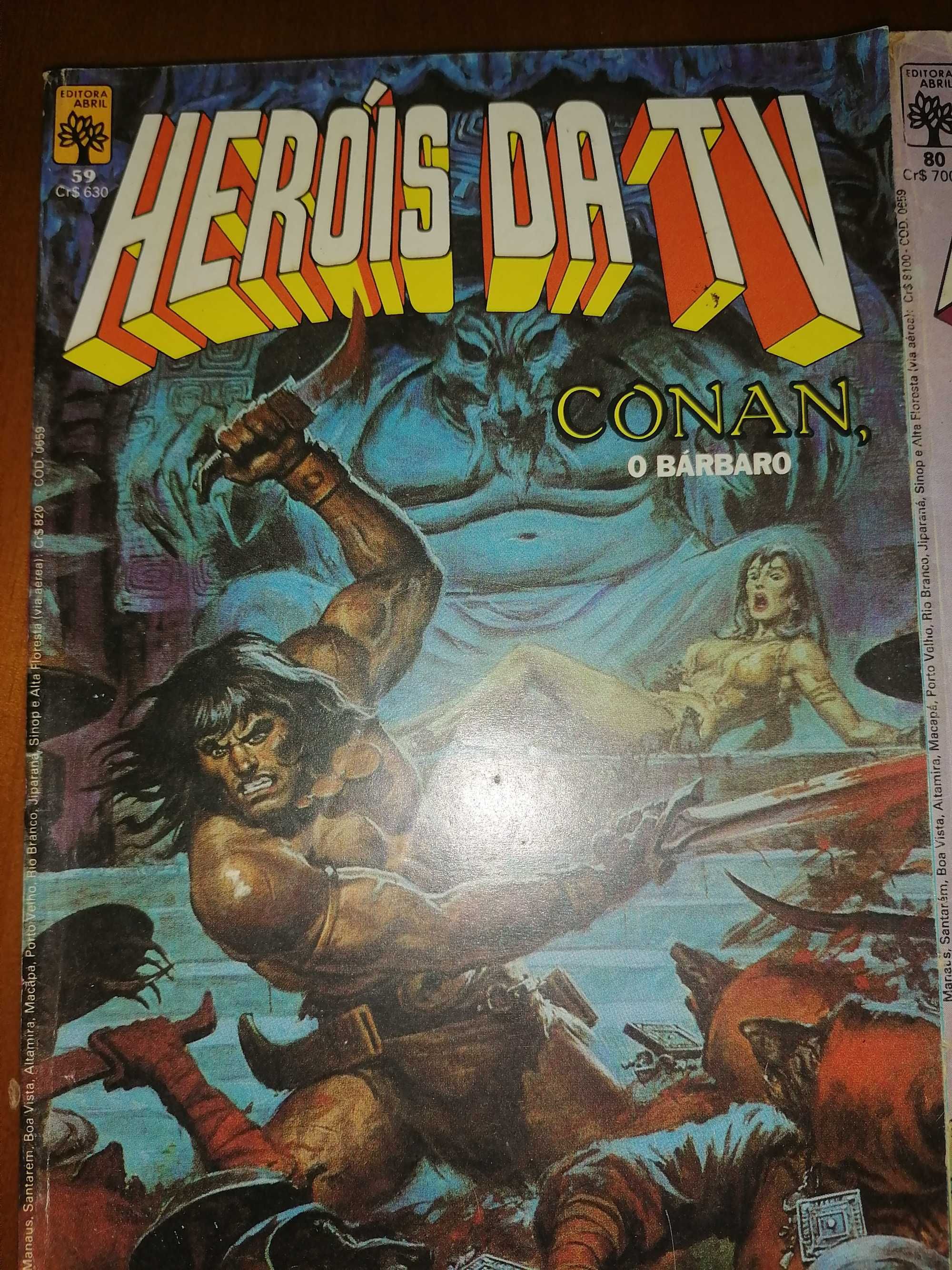 Banda desenhada Heróis da TV