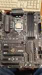 Płyta główna ddr4 MSI B250 pc mate + procesor Intel i7-7700 uszkodzona