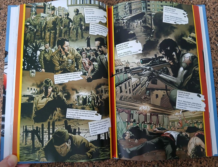 BD - Captain America: Le soldat de l'hiver