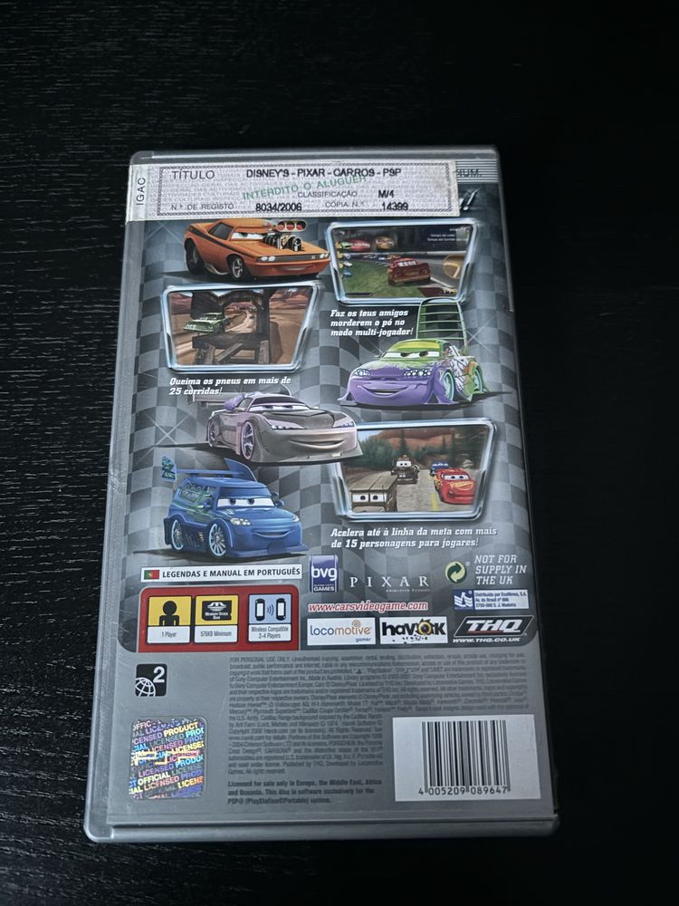 Carros para psp completo