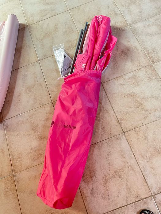 Cama de Viagem / Parque Portátil Bebé Actual - Rosa - Ótimo Estado!