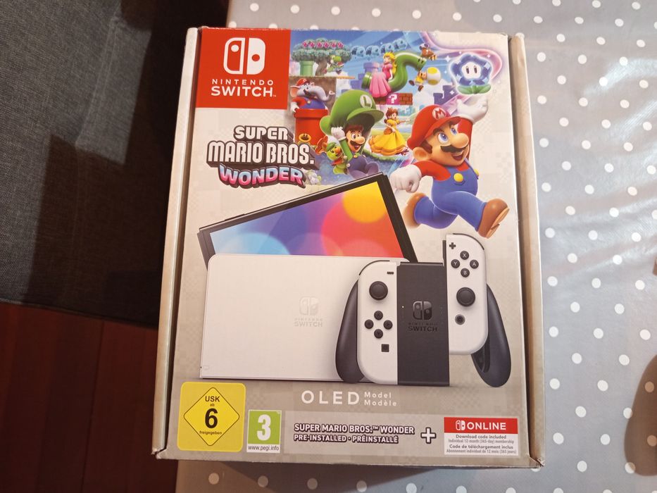 nintendo switch OLED como nova Oferta estojo de arrumação