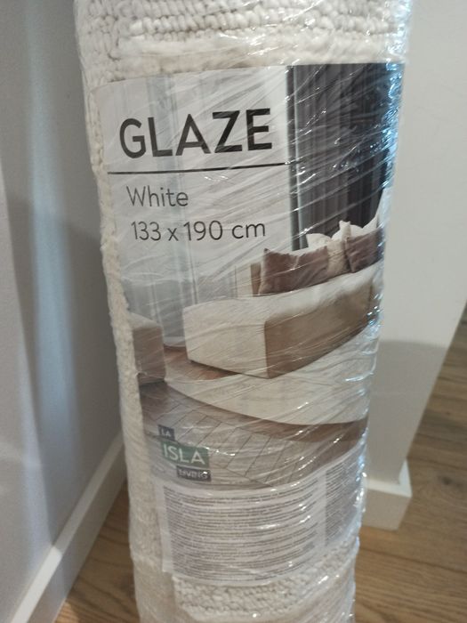 Dywan - Glaze, La Isla Living - biały - 133 x 190 cm