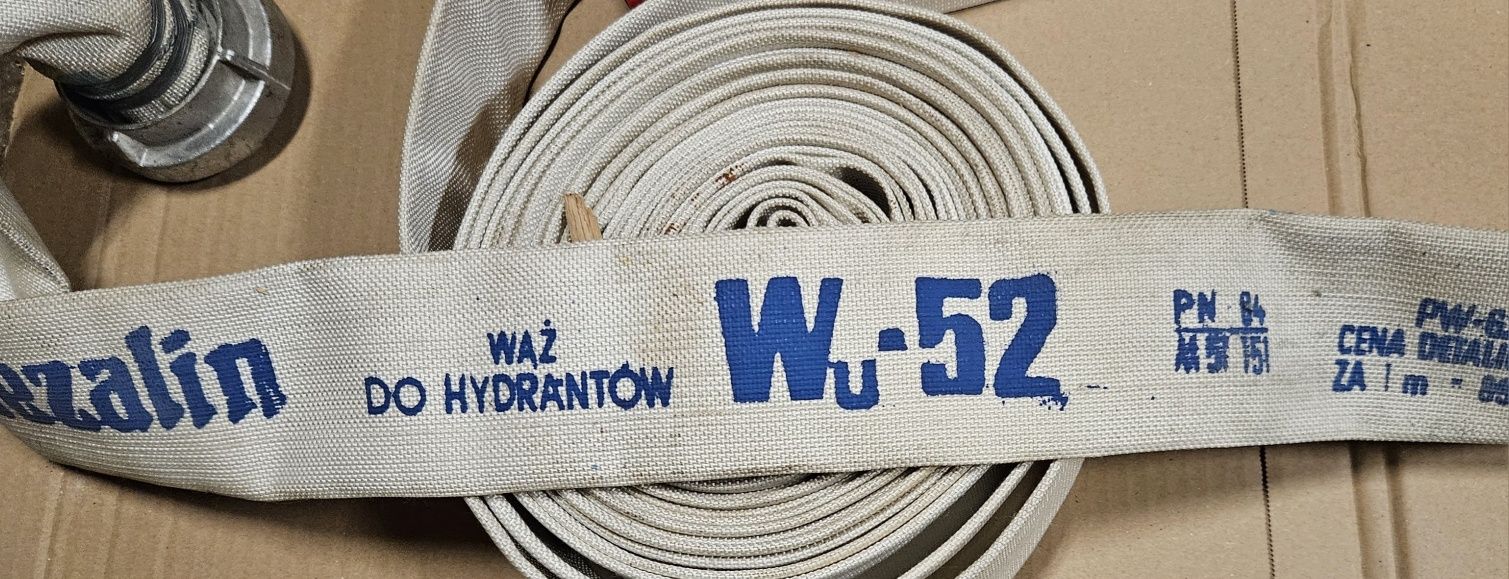 Wąż do hydrantów Wu-52 15m 2szt